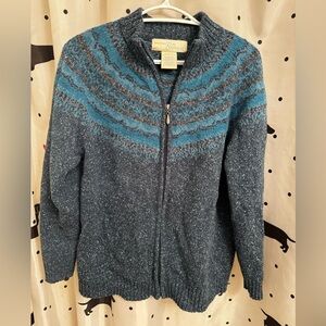 Penmans zip up sweater